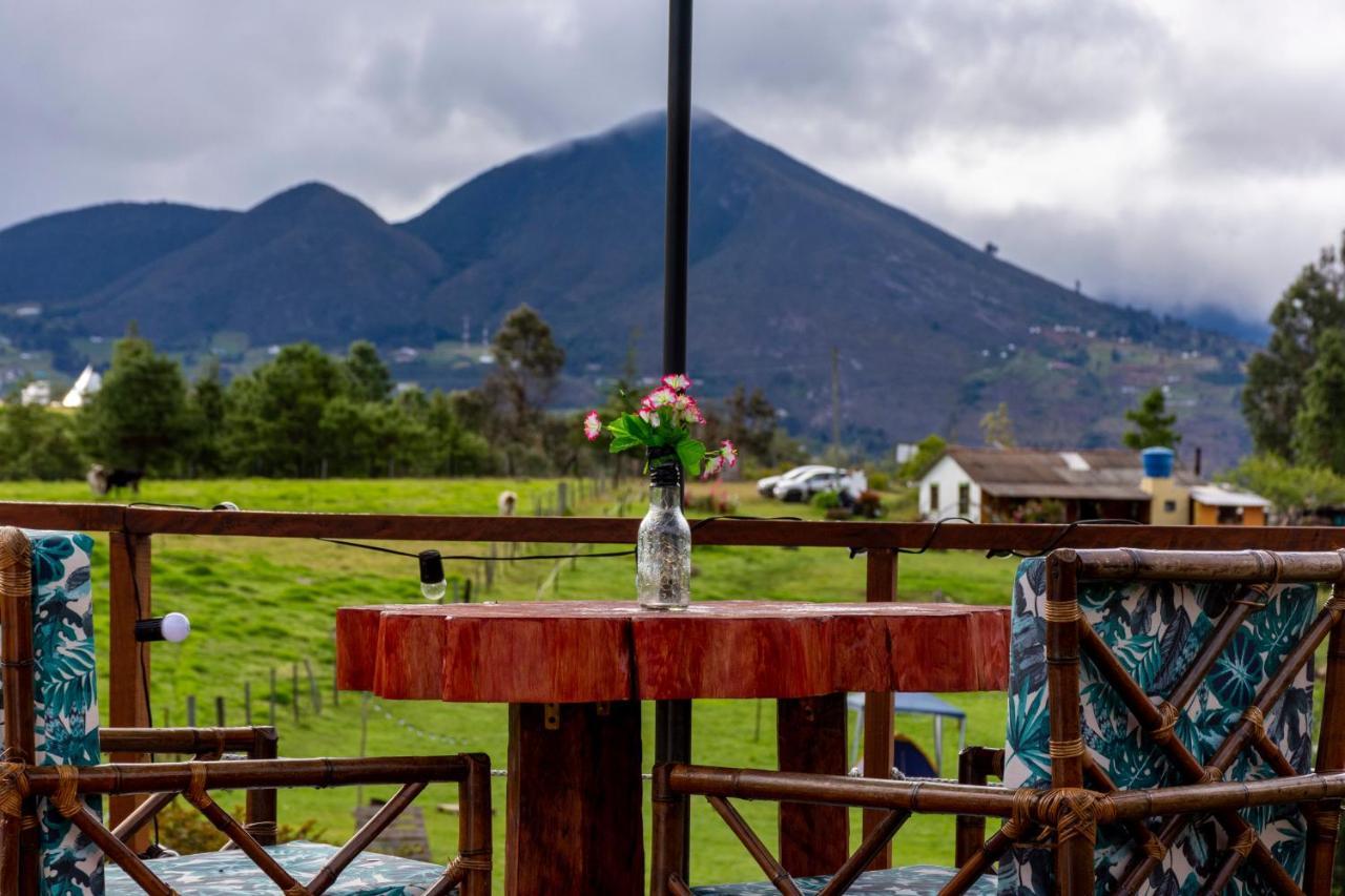Glamping Claro De Luna Guatavita Exterior photo