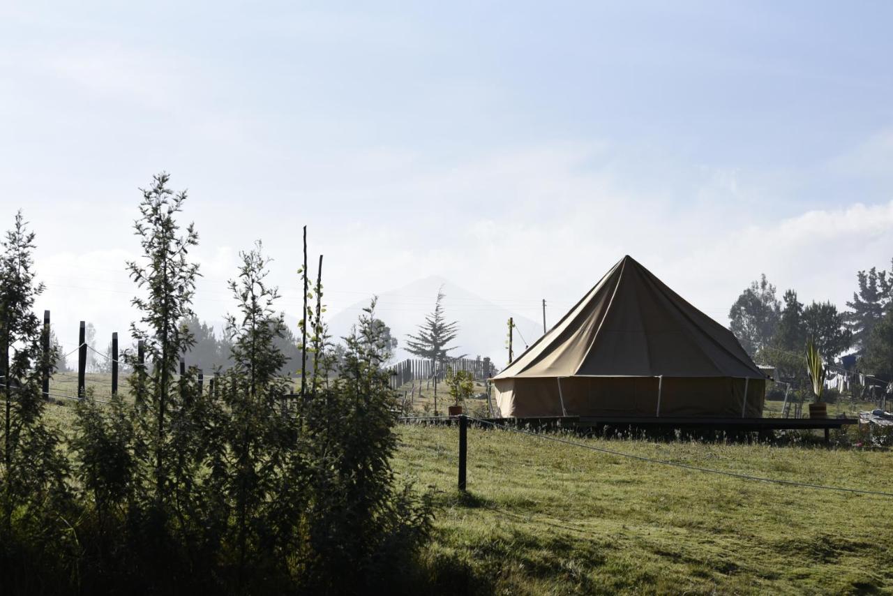 Glamping Claro De Luna Guatavita Exterior photo