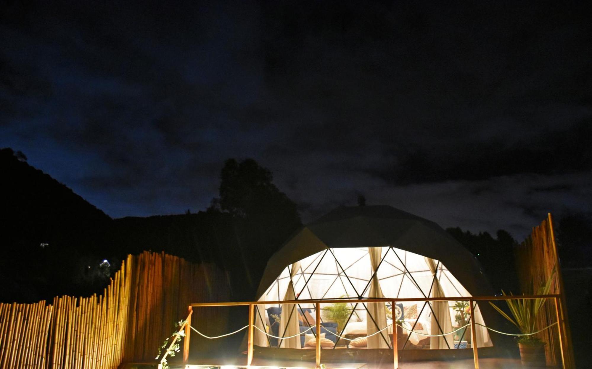 Glamping Claro De Luna Guatavita Exterior photo